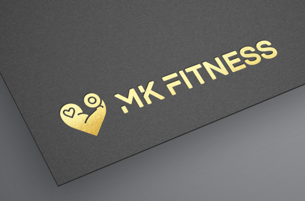 MK Fitness Business Card Design by HJP Media