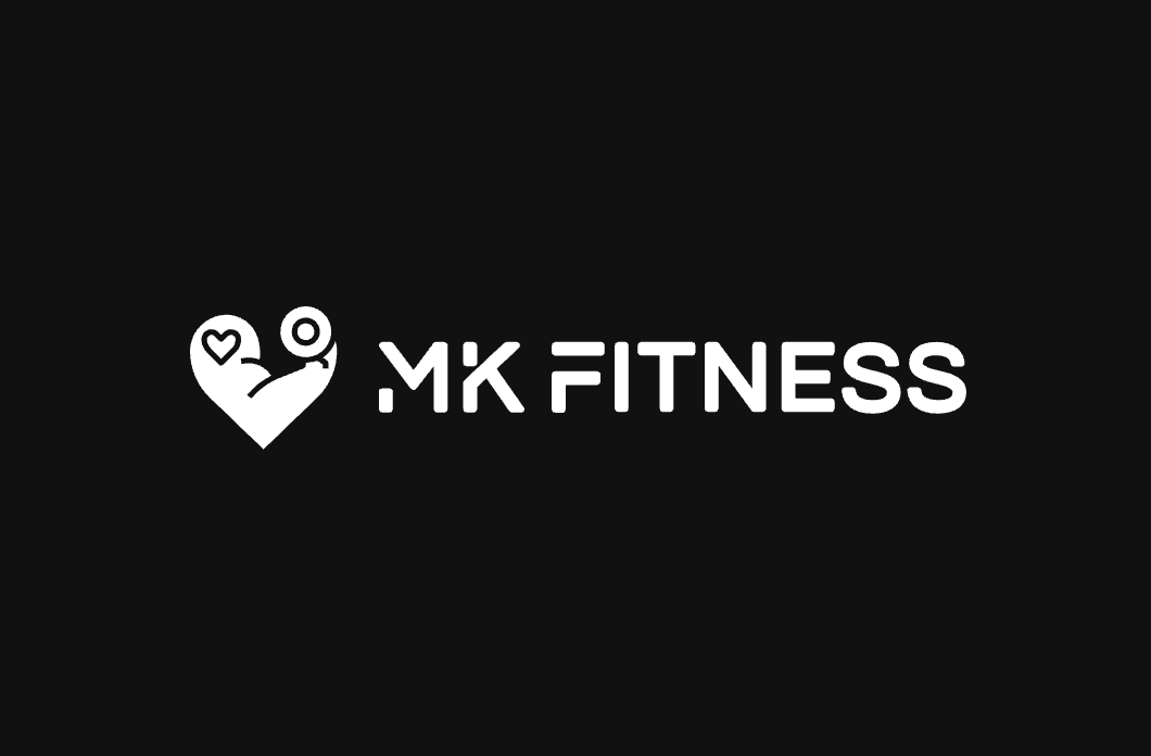 MK Fitness logo black