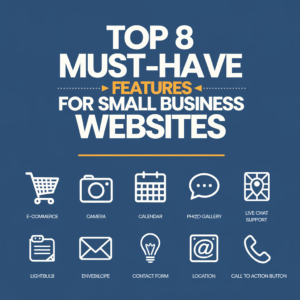 Top 8 Must-Have Features For Small Business Websites