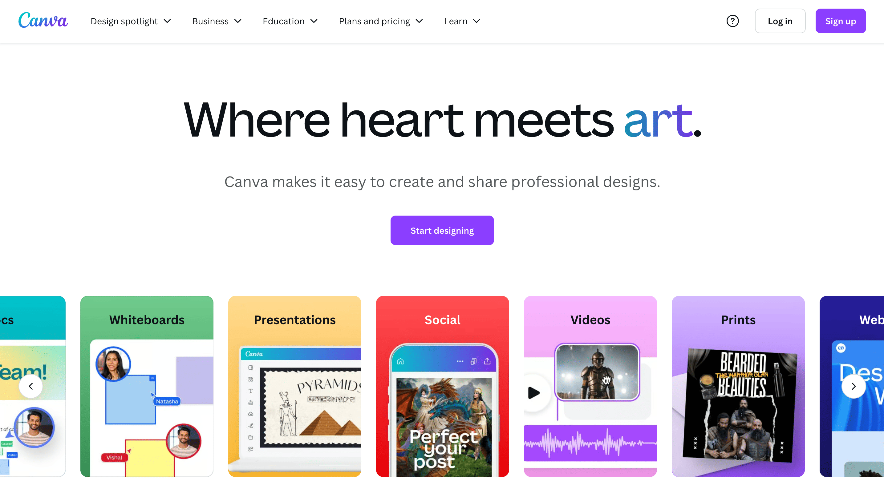 Canva- Graphic design tool for stunning visuals