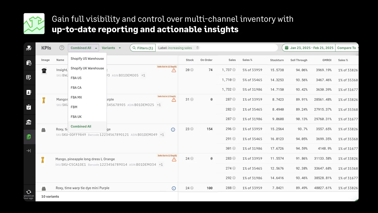 Efficient Inventory Management