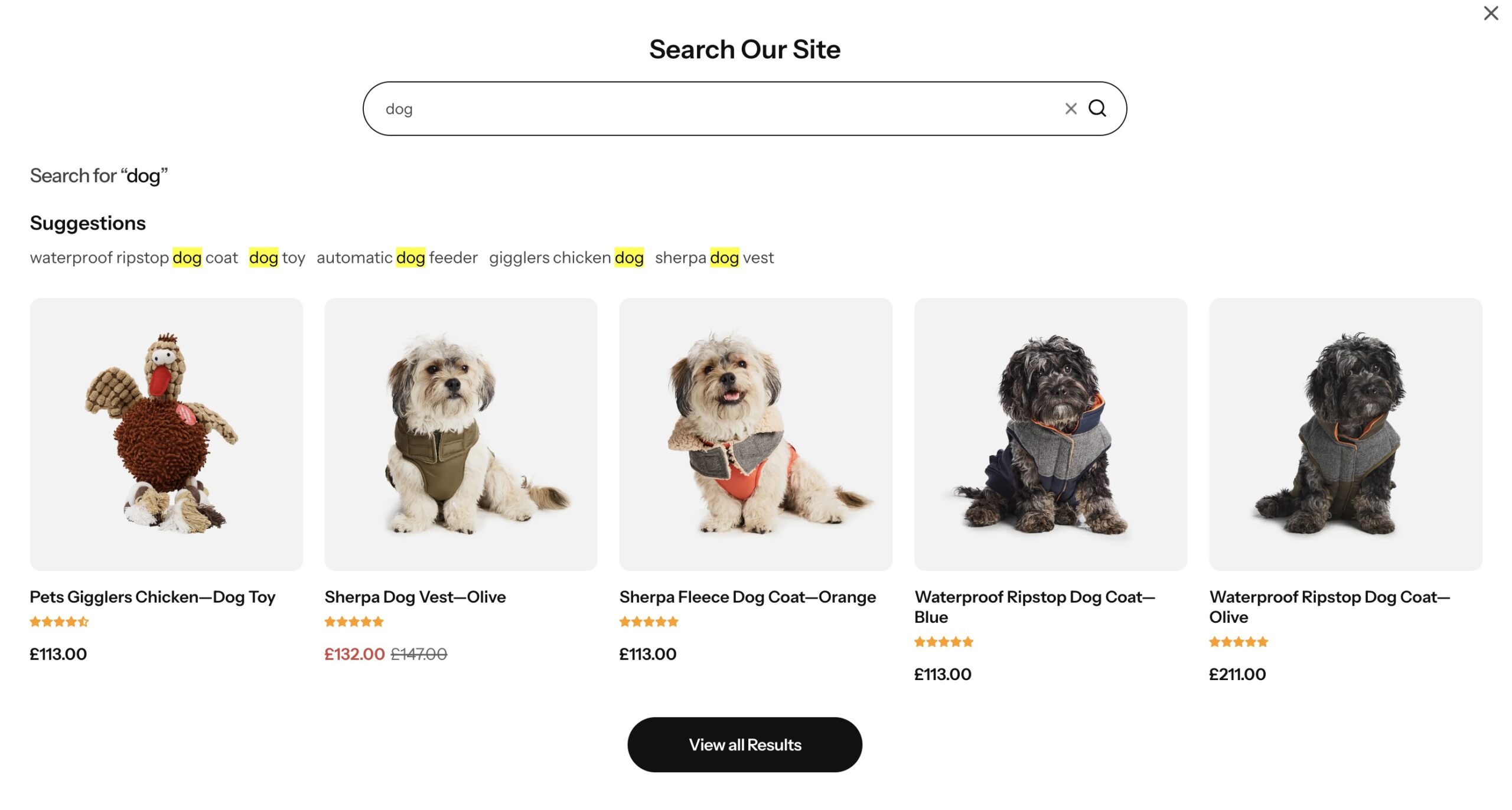 Enhanced Product Search
